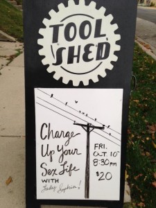 Come learn about electrical play with me at Tool Shed in Milwaukee, WI on Friday October 10th at 8:30pm.
